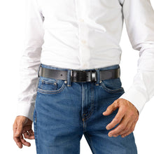Load image into Gallery viewer, 5143 Taylor Leather Belt - Black