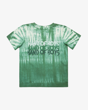 Load image into Gallery viewer, Tie-Dye Green Painted Tee