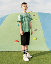 Load image into Gallery viewer, Tie-Dye Green Painted Tee