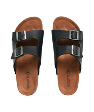 Load image into Gallery viewer, Duo Slide - Black/Tan