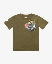 Load image into Gallery viewer, Washed Khaki Road trip Tee