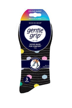 Load image into Gallery viewer, Gentle Grip 3pk Womens Sock - Pastel Shower
