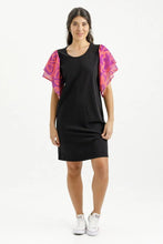 Load image into Gallery viewer, Lola Dress - Black Sunset Floral