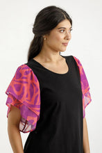 Load image into Gallery viewer, Lola Dress - Black Sunset Floral