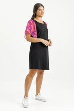 Load image into Gallery viewer, Lola Dress - Black Sunset Floral