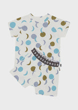 Load image into Gallery viewer, Tee/Short Sleep Set - Aqua Luna Glow