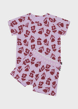 Load image into Gallery viewer, Tee/Short Sleep Set - Topsy Turvy Tulip
