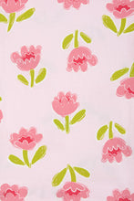 Load image into Gallery viewer, Tee/Short Sleep Set - Sunlit Petals Pink