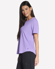 Load image into Gallery viewer, GOWALK Luxe Rib Tee - Purple Lotus