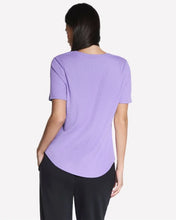 Load image into Gallery viewer, GOWALK Luxe Rib Tee - Purple Lotus