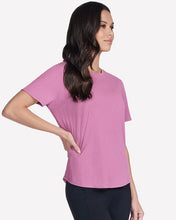 Load image into Gallery viewer, GOWALK Luxe Rib Tee - Rose Petal