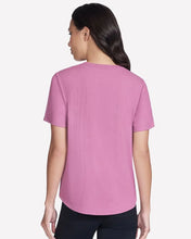 Load image into Gallery viewer, GOWALK Luxe Rib Tee - Rose Petal