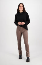 Load image into Gallery viewer, Slim Leg Full Length Cord Pull On - Taupe