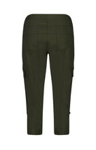 Load image into Gallery viewer, Poplin Pull On Cargo Pant - Khaki