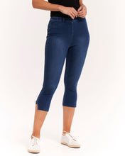 Load image into Gallery viewer, Jean Crop Jeggings - Ash Blue