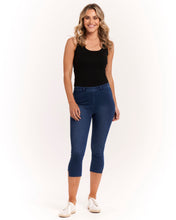 Load image into Gallery viewer, Jean Crop Jeggings - Ash Blue