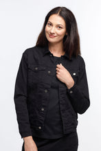 Load image into Gallery viewer, Classic Denim Jacket - Jet Black