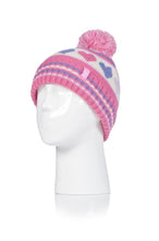 Load image into Gallery viewer, Heat Holders Girls Pixie Pom Pom Thermal Hat & Mittens Set - 3-6 yrs