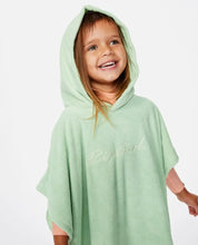 Load image into Gallery viewer, Script Hooded Towel Mini - Mint