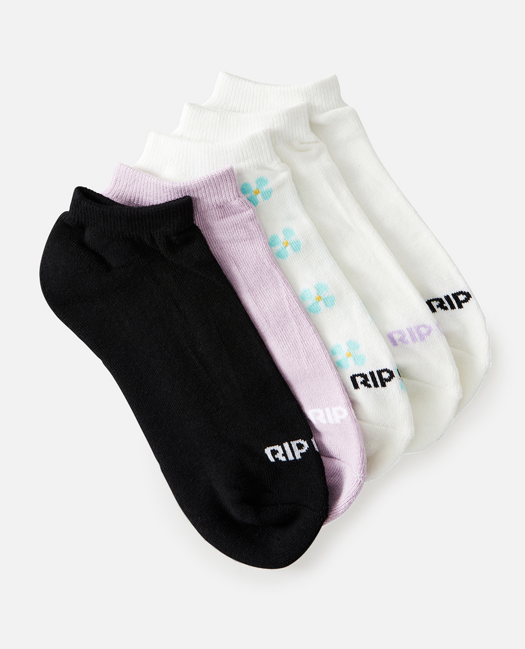 5 Pack Ankle Socks - Womens