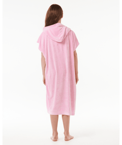 Classic Surf Hooded Towel - Bight Pink