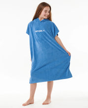 Load image into Gallery viewer, Classic Surf Hooded Towel - Bright Blue
