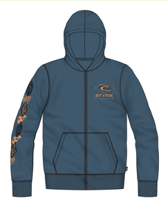 Raw Energy Zip Thru Hood