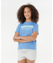 Load image into Gallery viewer, Surf Puff Relaxed Tee - Blue
