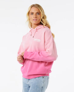 Surf Puff Ombre Heritage Hood - Pink