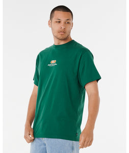 Pill Icon Tee - Mountain Green