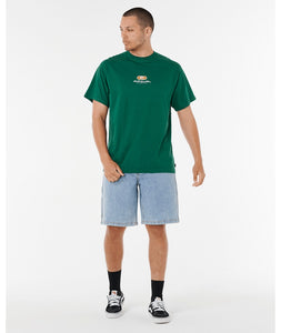 Pill Icon Tee - Mountain Green