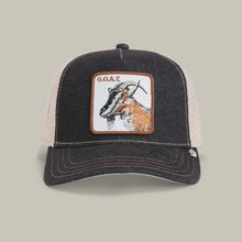 Load image into Gallery viewer, The G.O.A.T Trucker - Dark Denim
