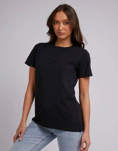 Core Layering  Tee - Black