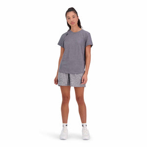 W Vapodri SS Tempo T-Shirt - Static Marle