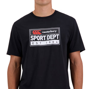 CCC Sports Dept. SS T-Shirt - Black