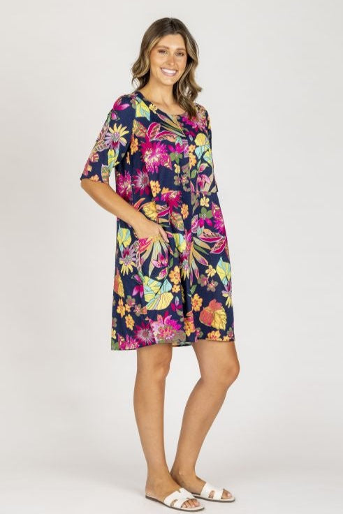 Eva Dress - Multi Print