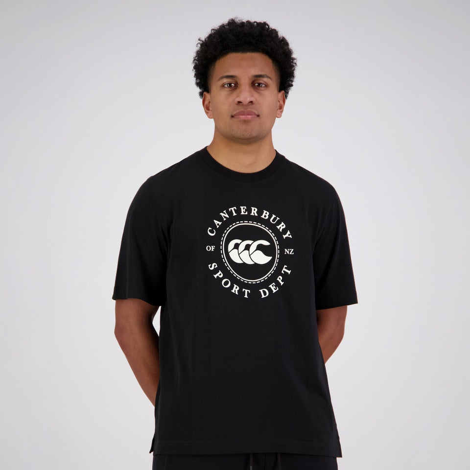 Sport Dept. Logo T-Shirt - Black