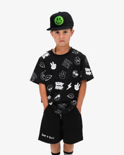 Load image into Gallery viewer, Black All Over Print Tee
