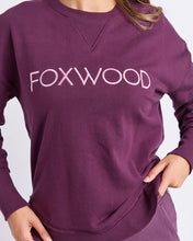 Load image into Gallery viewer, Simplified Metallic Crew - Plum
