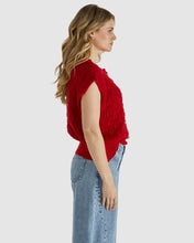 Load image into Gallery viewer, Zadie Vest - Poppy Red
