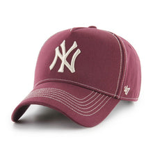 Load image into Gallery viewer, Contrast Stitch 47 MVP DT New York Yankees - Dark Maroon/Bone
