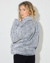 Load image into Gallery viewer, Dark N Stormy 1/4 Zip Crew - Light Grey
