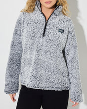 Load image into Gallery viewer, Dark N Stormy 1/4 Zip Crew - Light Grey
