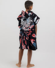 Load image into Gallery viewer, MFG Dot Hooded Towel - Multi Tie Dye
