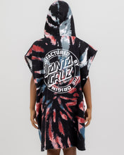 Load image into Gallery viewer, MFG Dot Hooded Towel - Multi Tie Dye
