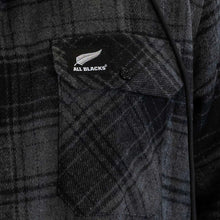 Load image into Gallery viewer, All Blacks Hiltop Hooded Flannel Shirt
