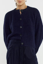 Load image into Gallery viewer, Posie Fluffy Cardi - Navy
