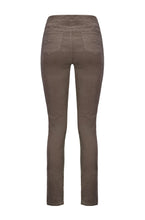 Load image into Gallery viewer, Skinny Leg Full Length Cord Pull On Taupe
