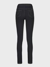 Load image into Gallery viewer, Basket Weave Skinny Jean - Black
