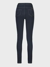 Load image into Gallery viewer, Basket Weave Skinny Jean - Indigo
